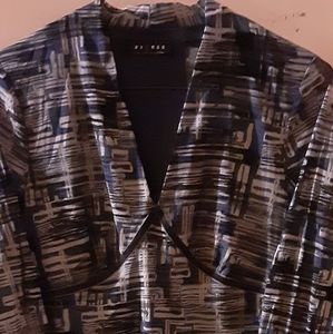 Long sleeve peasant blouse